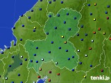 岐阜県のアメダス実況(日照時間)(2020年02月05日)