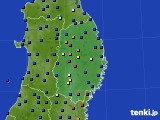 2020年02月05日の岩手県のアメダス(日照時間)