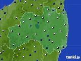 福島県のアメダス実況(風向・風速)(2020年02月05日)