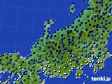 2020年02月06日の北陸地方のアメダス(気温)