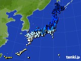 アメダス実況(気温)(2020年02月06日)