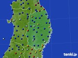 2020年02月07日の岩手県のアメダス(日照時間)
