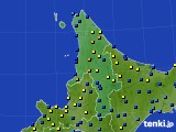 道北のアメダス実況(積雪深)(2020年02月08日)