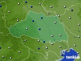 埼玉県のアメダス実況(風向・風速)(2020年02月08日)