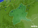 2020年02月09日の群馬県のアメダス(積雪深)