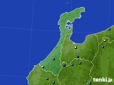 石川県のアメダス実況(積雪深)(2020年02月10日)