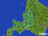 道央のアメダス実況(日照時間)(2020年02月11日)