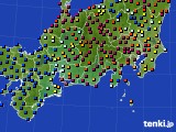 東海地方のアメダス実況(日照時間)(2020年02月12日)