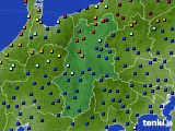 長野県のアメダス実況(日照時間)(2020年02月15日)