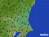 茨城県のアメダス実況(日照時間)(2020年02月17日)