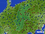 長野県のアメダス実況(日照時間)(2020年02月17日)