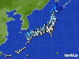 アメダス実況(気温)(2020年02月17日)