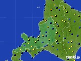 道央のアメダス実況(積雪深)(2020年02月20日)
