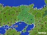 兵庫県のアメダス実況(日照時間)(2020年02月20日)