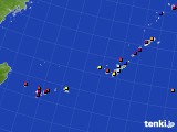 沖縄地方のアメダス実況(日照時間)(2020年02月21日)