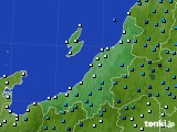 新潟県のアメダス実況(気温)(2020年02月23日)
