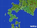 道南のアメダス実況(日照時間)(2020年02月24日)
