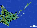 2020年02月24日の道東のアメダス(気温)