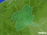 群馬県のアメダス実況(降水量)(2020年02月25日)