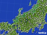 北陸地方のアメダス実況(風向・風速)(2020年02月26日)