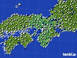 近畿地方のアメダス実況(風向・風速)(2020年02月26日)