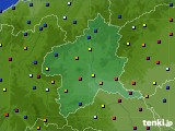 群馬県のアメダス実況(日照時間)(2020年02月27日)