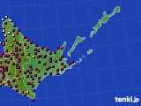2020年02月27日の道東のアメダス(日照時間)