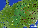 長野県のアメダス実況(日照時間)(2020年02月28日)