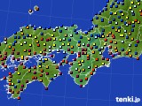 近畿地方のアメダス実況(日照時間)(2020年03月02日)