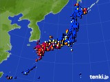 アメダス実況(日照時間)(2020年03月02日)