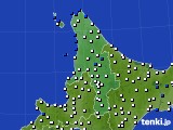 道北のアメダス実況(風向・風速)(2020年03月03日)