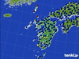 2020年03月04日の九州地方のアメダス(日照時間)