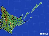 道東のアメダス実況(日照時間)(2020年03月04日)
