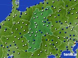 2020年03月05日の長野県のアメダス(風向・風速)