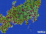 関東・甲信地方のアメダス実況(日照時間)(2020年03月06日)