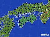 四国地方のアメダス実況(日照時間)(2020年03月07日)