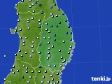 岩手県のアメダス実況(気温)(2020年03月07日)