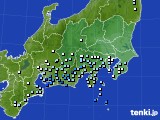 2020年03月08日の関東・甲信地方のアメダス(降水量)