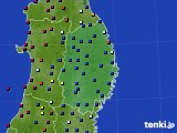 2020年03月09日の岩手県のアメダス(日照時間)