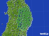 岩手県のアメダス実況(降水量)(2020年03月10日)