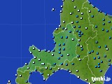 2020年03月10日の道央のアメダス(気温)