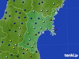 2020年03月11日の宮城県のアメダス(日照時間)