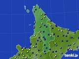 道北のアメダス実況(積雪深)(2020年03月12日)