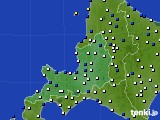 道央のアメダス実況(風向・風速)(2020年03月12日)