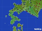 道南のアメダス実況(日照時間)(2020年03月13日)