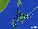 北海道地方のアメダス実況(気温)(2020年03月13日)