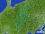 長野県のアメダス実況(降水量)(2020年03月14日)