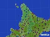 道北のアメダス実況(日照時間)(2020年03月14日)