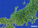 北陸地方のアメダス実況(気温)(2020年03月14日)