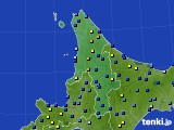 道北のアメダス実況(積雪深)(2020年03月15日)